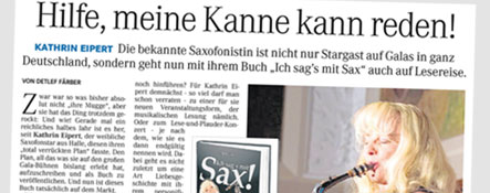 MZ Halle: Hilfe, meine Kanne kann reden!