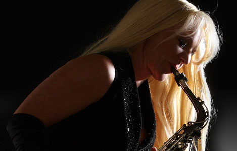 Saxophonist  Kathrin Eipert