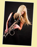 Saxophonistin Kathrin Eipert Saxophonistin Kathrin Eipert