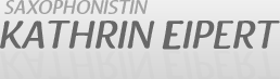 Saxophonistin Kathrin Eipert