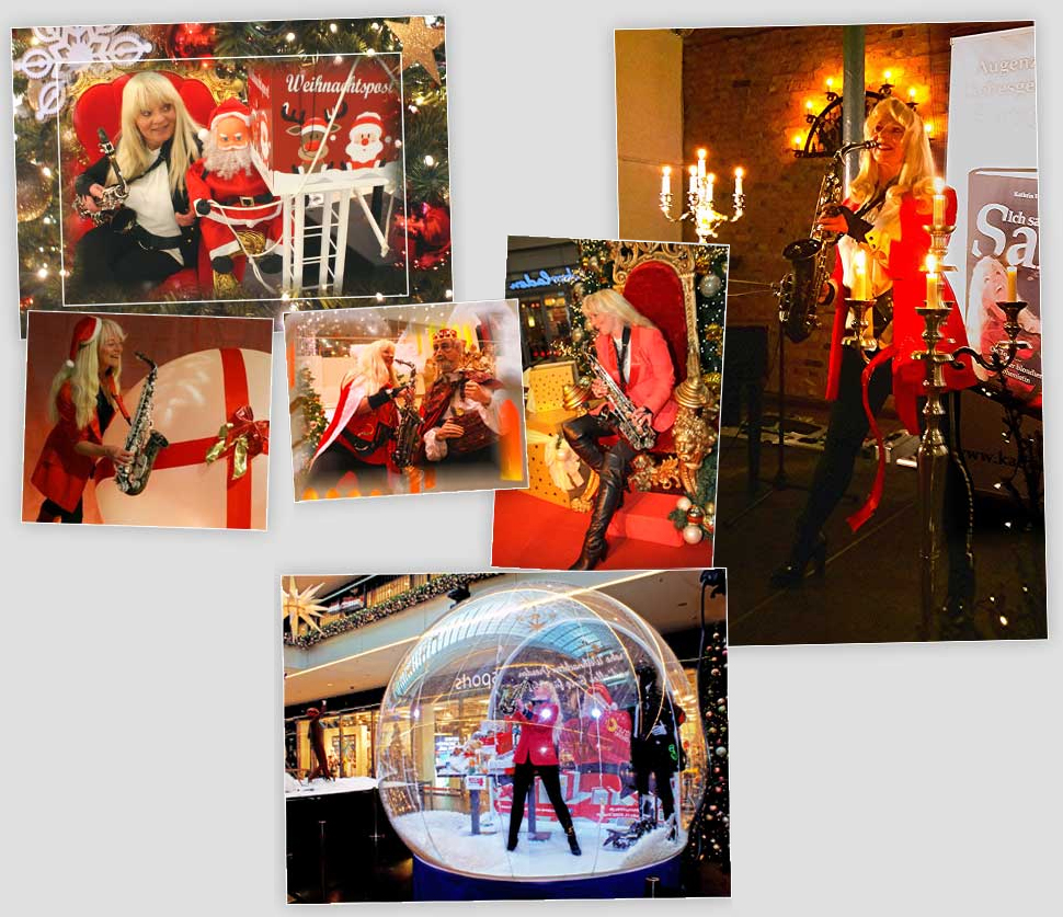 Saxophon Weihnachtsshow